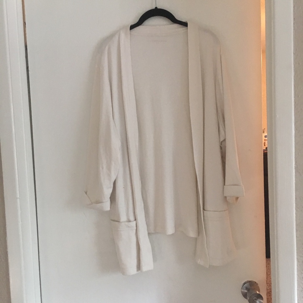 Croft and barrow white cardigan